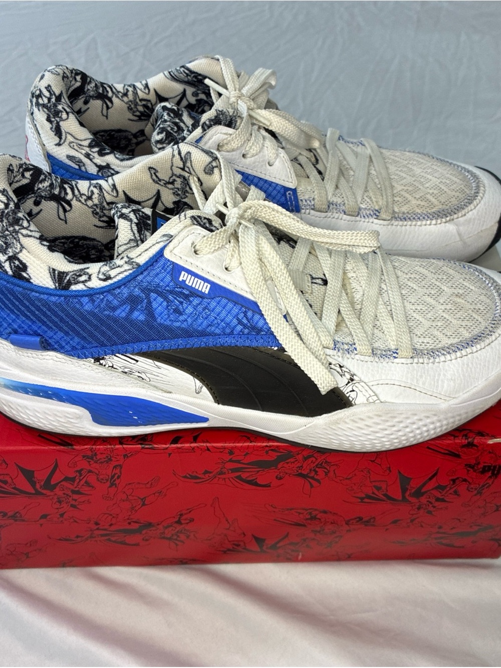 Puma DC Comics x Court Rider 'Justice League' 376930-02 size 9 Worn Once Only